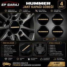 EP Garaj Otomotiv Hummer Jant Kapağı Göbeği 5.1 cm – 4’lü Set