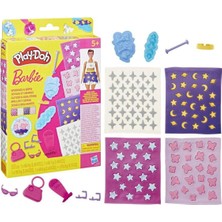 Mabelme Store G1355 Play-Doh Barbie Designer Desen Paketi Hamur Oyun Seti  +3 Yaş