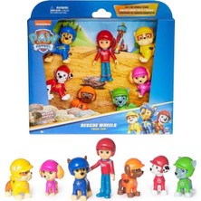 KSB Store 70443 Sun-Spm-Figür Set Paw Patrol Rescue Wheels Temalı 7li