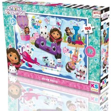 KSB Store GB 714 Gabbys Dollhouse Puzzle 100 Prç