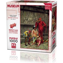 KSB Store 20662 Jesters Playing Cochonnet 1000 Parça Puzzle -Ks Puzzle