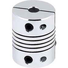 5X8MM Rigid Esnek Kaplin - 3D Yazıcı/cnc Uyumlu