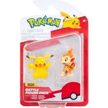 Mabelme Store Pok PKW3355-X Pokemon Battle 2li Figür Seti Asorti
