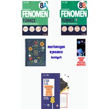 Fenomen Yayıncılık 8.sınıf Türkçe A+B Soru Bankası ve Yaprak Test Motivasyon Ajandası Hediyeli 2026