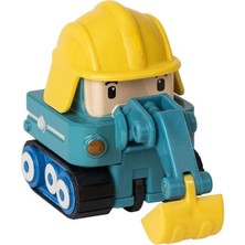 POLI/MRT-617 Robocar Poli Metal Araç Karakter Figürler Asorti