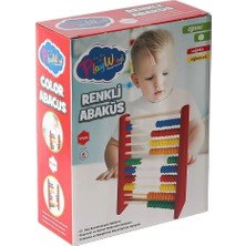 Mabelme Store ONY-399 Ahşap Renkli Abaküs -Onyıl
