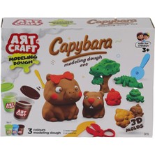 Mabelme Store 04136 Art Craft Capy Bara Hamur Set 168 gr