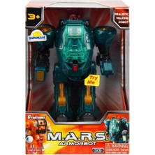 Mabelme Store 40497 M.a.r.s Sesli ve Işıklı Zırhlı Robot