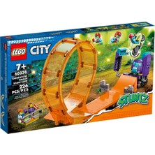 Mabelme Store 60338 LEGO City - Şempanze Yumruğu Gösteri Çemberi 226 Parça +7 Yaş