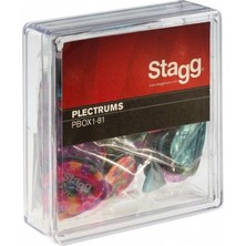 Stagg Pbox1-81 0.81 mm Gitar Penası (100\'LÜ Kutu)  Ean: 5414428128607
