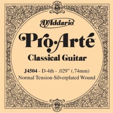 D'addario J4504 Klasik Gitar Tek Teli Re Teli 4 No