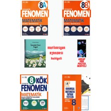 Fenomen Yayıncılık 8.sınıf Matematik A+B +Kök Soru Bankası ve Yaprak Test Motivasyon Ajandası Hediyeli 2026
