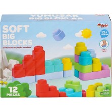 Ozkr Store 04005 Yumuşak Big Bloklar 12 Parça -Dede