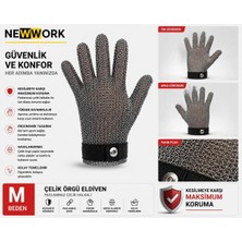 Newwork Çelik Örgü Eldiven