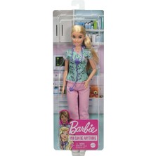 Ozkr Store GTW39 Barbie Kariyer Bebekleri Serisi - Hemşire