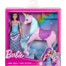 Ozkr Store HYT62 Barbie ve Tek Boynuzlu Atı