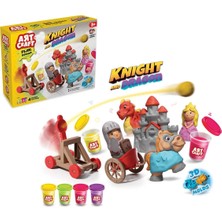Ozkr Store 03848 Şövalye ve Ejderha Oyun Hamuru Seti 280 gr -Dede