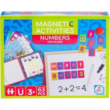 Ozkr Store LC7980 Manyetik Aktivite Sayılar -Laçokids