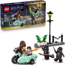 Ozkr Store 76459 LEGO Harry Potter Hagrid ve Harrynin Privet Drive Kaçışı 124 Parça +8 Yaş