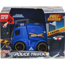 Ozkr Store ER-245 Fast Wheels Polis Kamyonu