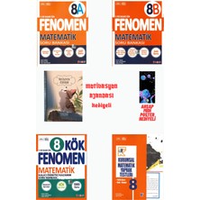 Fenomen Yayıncılık 8.sınıf Matematik A+B +Kök Soru Bankası ve Yaprak Test Motivasyon Ajandası Hediyeli 2026