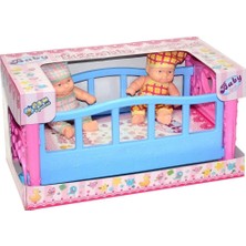 Ozkr Store CN2070AB Bebekli Beşik Oyun Seti-Halitcan