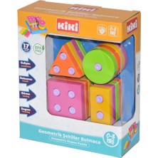 Ozkr Store AE-1410 Kiki Geometrik Şekiller Bulmaca