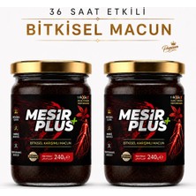Mesir Plus+ Ginsengli Kuvvet Macunu Güçlü Etkili Bitkisel Karışımlı Macun 2 Adet