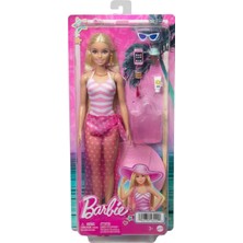 Ozkr Store HPL73 Barbie Plaj Günü Oyun Seti - Barbie