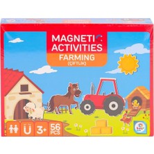 Ozkr Store LC7984 Manyetik Aktivite Çiftlik -Laçokids