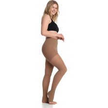 Orthes Orthez Code: ORT-552-A Külotlu Varis Çorabı Ccl-2 Orta Basınçlı Burnu Açık Ten Rengi Varis Çorabı