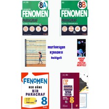 Fenomen Yayıncılık 8.sınıf Paragraf A+B +Her Güne Bir Paragraf ve Yaprak Test Motivasyon Ajandası Hediyeli 2026
