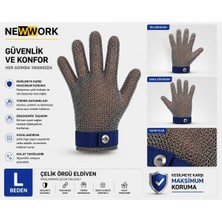 Newwork Çelik Örgü Eldiven