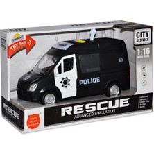 Ozkr Store 10590 1:16 Sesli ve Işıklı Şehir Kurtarma Araçları