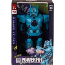 Ozkr Store DF-6052 Işıklı ve Müzikli Buhar Atan Robot -Vardem Oyuncak
