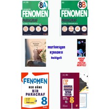 Fenomen Yayıncılık 8.sınıf Paragraf A+B +Her Güne Bir Paragraf ve Yaprak Test Motivasyon Ajandası Hediyeli 2026