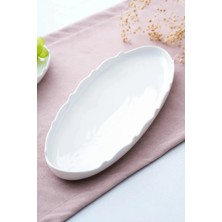 Acar Nirvana Oval Kayık Tabak - 40X13,5 cm