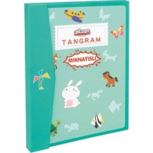 Ozkr Store 03 569 Ahşap Manyetik Tangram -Pilsan Oyuncak