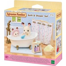 Ozkr Store 5739 Sylvanian Families Banyo ve Duş Seti (Figürler Dahil Değildir) +3 Yaş