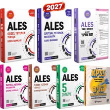 Pegem Akademi Yayıncılık 2027 Ales Sözel Sayısal Yetenek Çözümlü Soru Bankası-Çek Kopart Yaprak Test-5 Deneme-Çıkmış Sorular