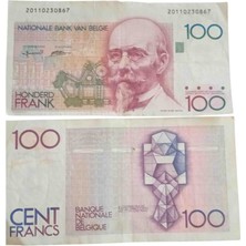 Yediotuz Digital Pazarlama 100 Belçika Frangı (100 Frank / Cent Francs - Hendrik Beyaert Serisi) Banknotudur. 1978–1996