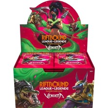 Riftbound: League Of Legends Ticaret Kart Oyunu - Vendetta Güçlendirici Paket Full Kutusu - 24 Paket