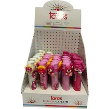 Taros Unick Color Pink Bear Basmalı Silgi