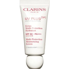 Clarins Uv Plus 5p Anti Pollution SPF50 Translucent Nemlendirici Güneş Kremi 30 ml