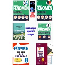 Fenomen Yayıncılık 8.sınıf Paragraf A+B + Anlam Bilgisi+Her Güne Soru Bankası ve Yaprak Test Motivasyon Ajandası Hediyeli 2026