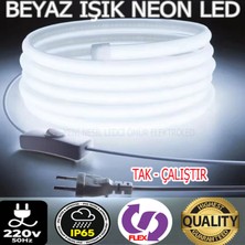 Yeni Nesil Ledci Ömür Elektro Led 220 Volt Neon LED Cob Ledli Yeni Nesil Driversiz(Tak -Çalıştır)Fişli ve Anahtarlı