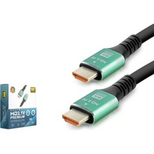 5 M Ölçülü Fiber Optik HDMI 2.1 Kablo 8k UHD