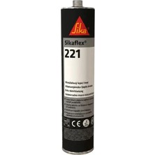 Sikaflex - 221 Kartuş Gri (300 Ml): Çok Amaçlı Yapıştırıcı ve Sızdırmazlık Mastiği