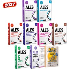 Pegem Akademi Yayıncılık 2027 Ales Mega Set(Konu-Soru-Yaprak Test-Çıkmış Soru-Deneme-Sözel Sayısal Yetenek)