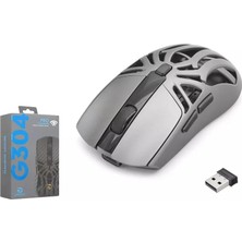 Hadron G304G Gaming Hafif Mouse Trı Mod 10000 Dpı - Gri